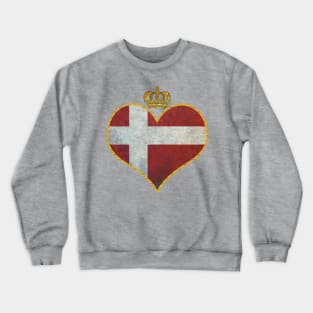 Love Denmark Crewneck Sweatshirt